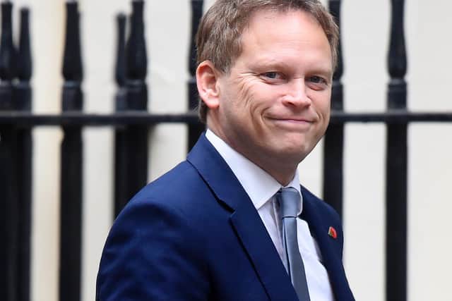 Secretary of State for Transport, Grant Shapps arrives at Downing Street  (Photo by Peter Summers/Getty Images)