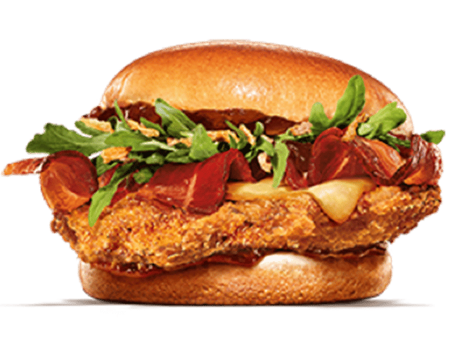 The Steakhouse Crispy Chicken burger is the first chicken burger to feature on the fast food giant’s Gourmet Kings range. 