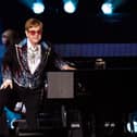 Sir Elton John performs onstage during the Farewell Yellow Brick Road tour at Dodger Stadium on November 17, 2022 in Los Angeles, California. (Photo by Scott Dudelson/Getty Images)
