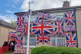 Royal fan decorates house with more than 100 Union Jack flags