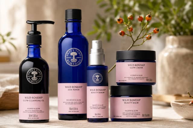 Some of the stand out hero products in the Neal's Yard Remedies' Wild Rosehip skincare collection
