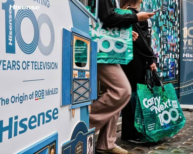 Hisense marked television's 100th anniversary with an immersive RGB MiniLED showcase in central London