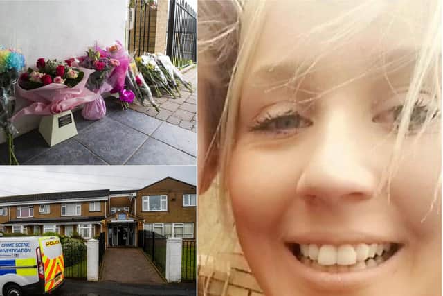 Halifax mum Paige Gibson and the scene in Halifax after her death