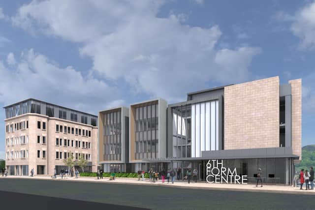 How Halifax sixth form centre and Northgate House will look in the future (Picture LDN Architects)