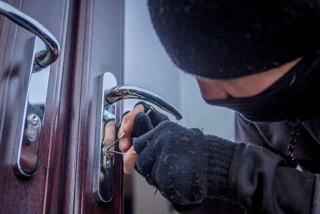 The attempted burglary happened in Queensbury
