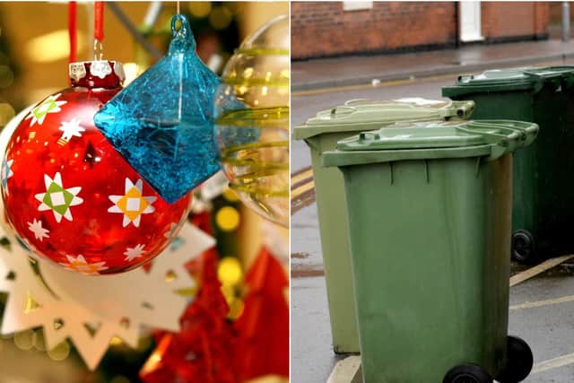 Waste collections over Christmas is a busy period for Calderdale Council