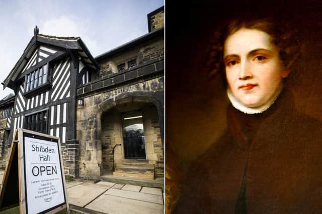 Views of Shibden Hall and Anne Lister