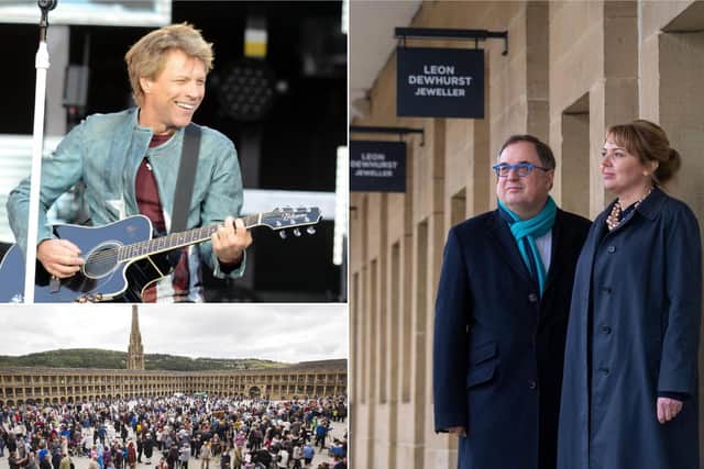 Could Bon Jovi become one of the music acts to perform at the Piece Hall in Halifax