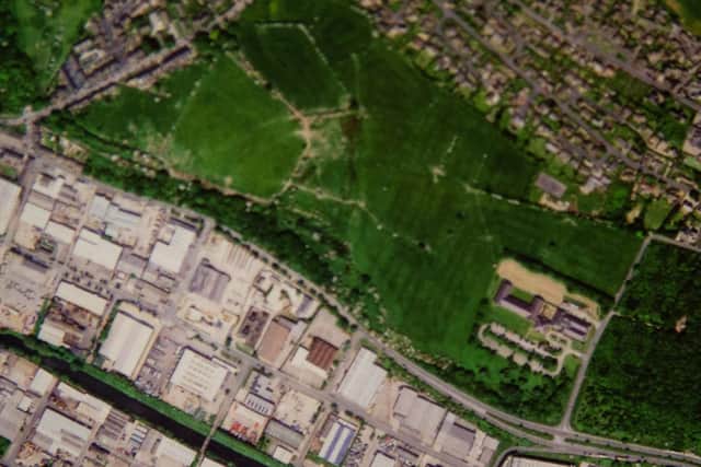Planning to build abusiness parkon a greenfield site,off Coal Pit Lane, Clifton, has been carriedby Calderdale Council