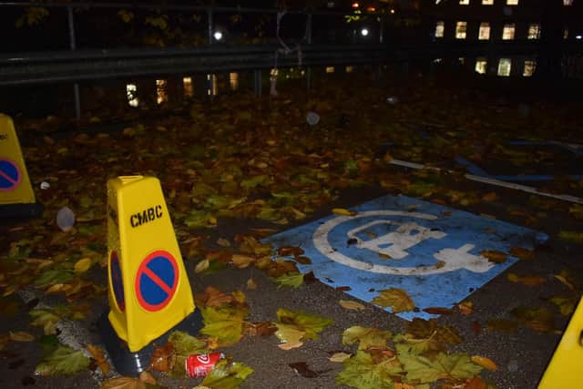A charging point, which was installed in September onNorth Bridge car park, was unfortunately damaged beyond repair in an incidentinvolving a vehicle.