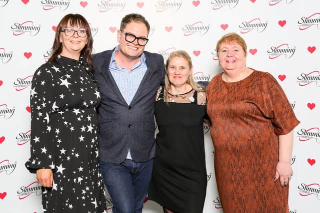 Slimming World Consultants celebrate 50 years with Alan Carr
