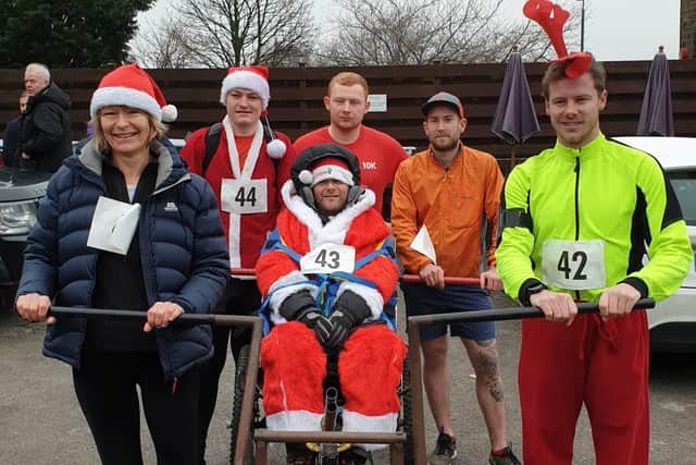 Stainland Lions' annual Boxing Day fun run