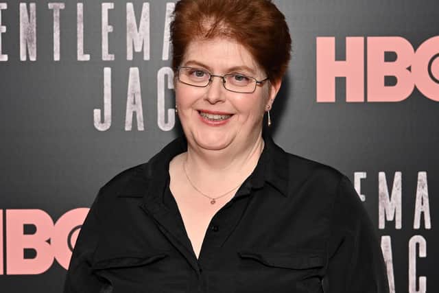 Sally Wainwright attends the "Gentleman Jack" New York premiere at Metrograph on April 17, 2019 in New York City. (Photo by Dia Dipasupil/Getty Images)