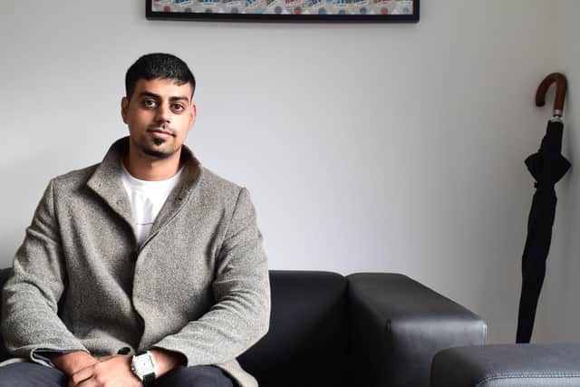 Atif Jamil, 25, has been called a 'hero without a cape' since his story was told to the Halifax public