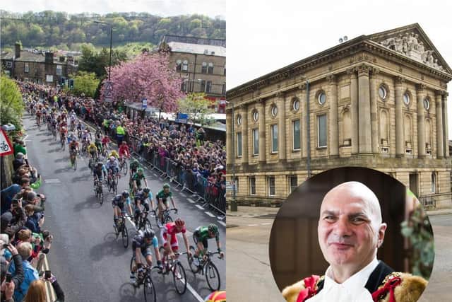 Mayor of Todmorden says Tour de Yorkshire will be a "fantastic boost for the town"