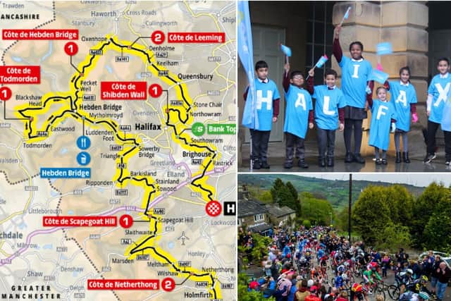 Calderdale will feature in two stages of the Tour de Yorkshire 2020