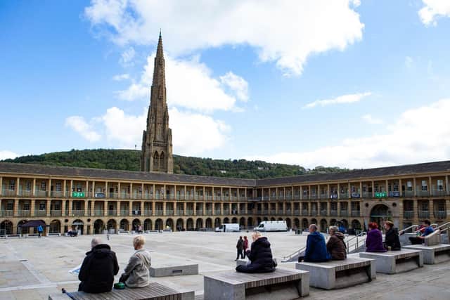 The historic Piece Hall also received a mention and wasreferred to as 'the most extraordinary British building you might not have heard of''.