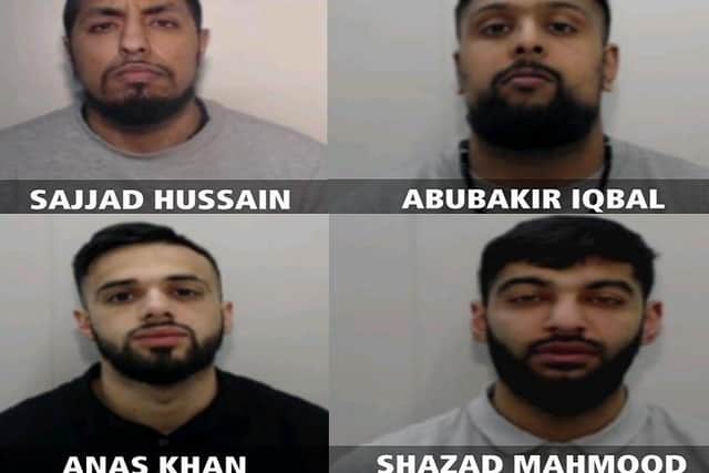 The men jailed by Greater Manchester Police