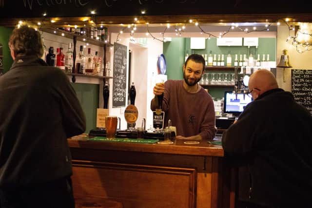 The Puzzle Hall Inn, now a community pub, has opened again, Hollins Mill Lane, Sowerby Bridge