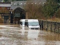 Todmorden Primary lost two minibuses during the floods, which have been out of service since Storm Ciara hit in early February