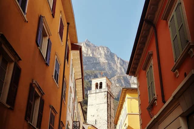 Scenes captured by Mrs Greenwood of northern Italy during her trip