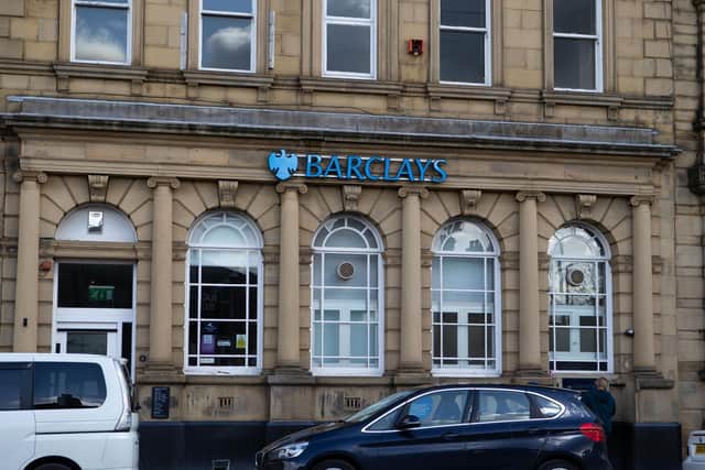 Barclays bank in Brighouse town centre