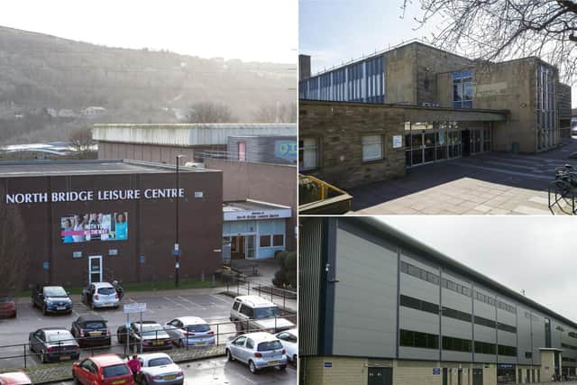 North Bridge Leisure Centre, Halifax swimming pool and The Shay Stadium will be closed down from Friday