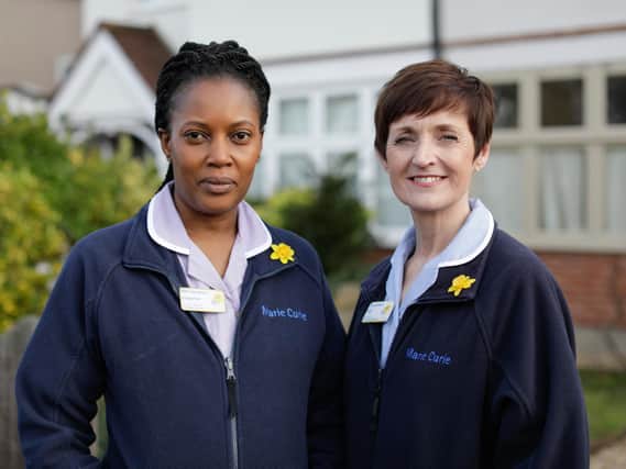 Marie Curie Nurses in the community. Picture: Layton Thompson and Marie Curie