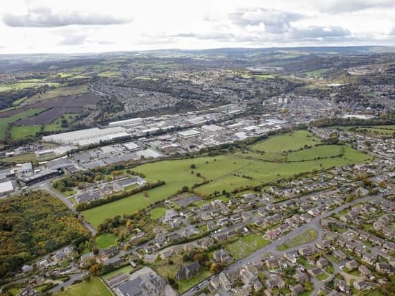 View of Clifton where the business park will be built