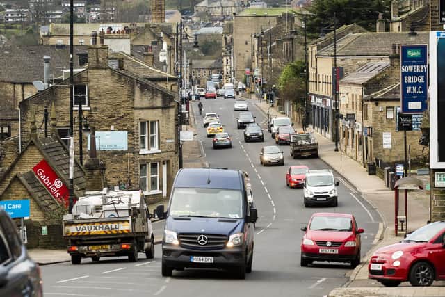 View of Sowerby Bridge town centre
