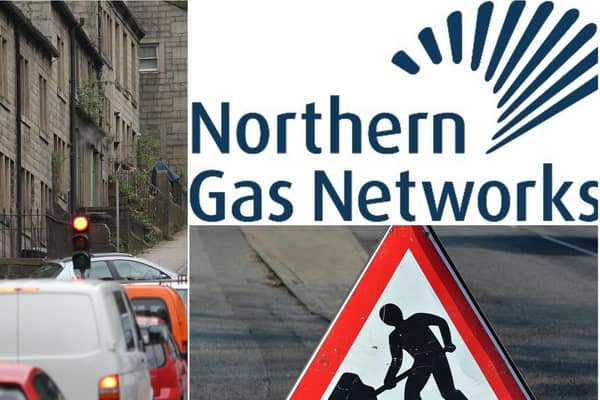 Northern Gas Network is carrying out work on Burnley Road
