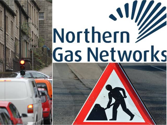 Northern Gas Network is carrying out work on Burnley Road