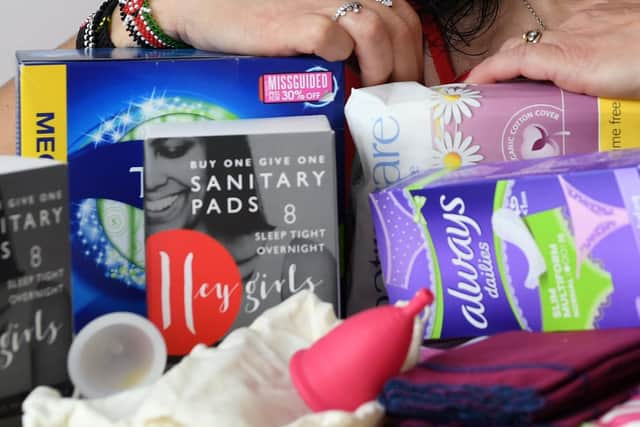A meeting was held in Calderdale to discuss period poverty
