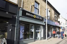 The Brighouse BID office on Bradford Road.