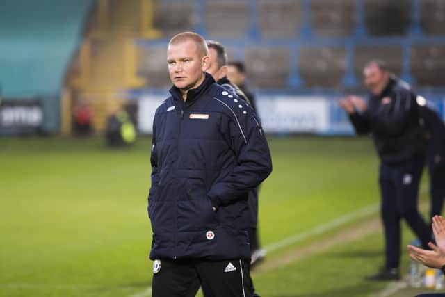 Football - FC Halifax Town v Eastleigh. Town manager Pete Wild.