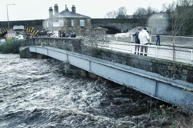 Rastrick Bridge back in Brighouse 2015. Picture by Mark Minas