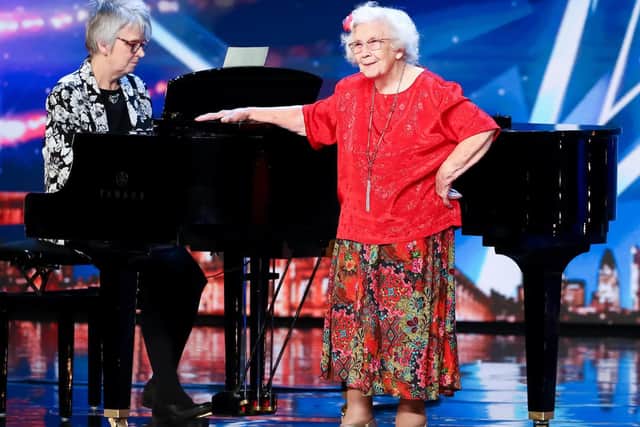 Nora Barton wows judges on ITV's Britain's Got Talent (Picture Syco / Thames)