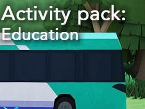First Bus creates fun pack to help parents with primary age children