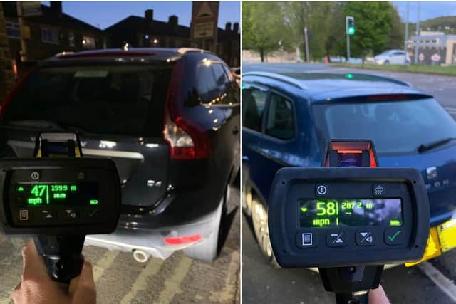 Speeding motorists caught in Calderdale (Picture West Yorkshire Police)