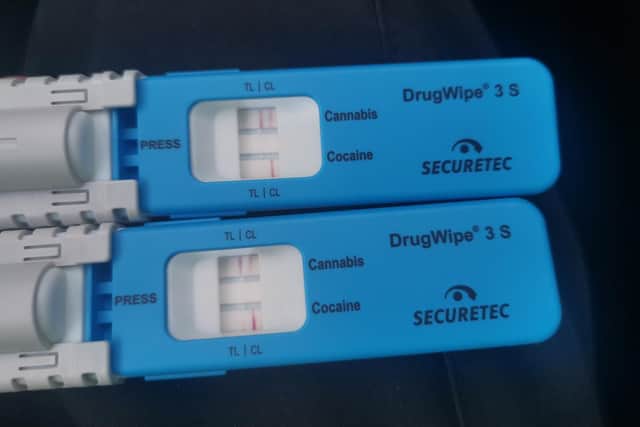 Two drivers failed drug tests in Brighouse (Picture West Yorkshire Police)