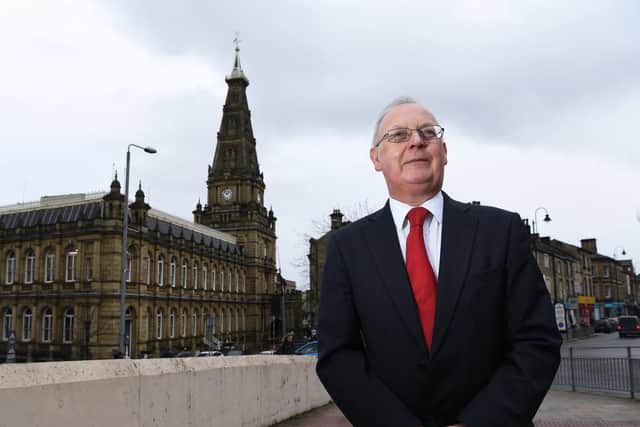 CounTim Swift, Leader of Calderdale Council. Photo by Jonathan Gawthorpe.