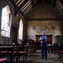 Roger Lee at Bedern Hall, a wedding venue which has been impacted.