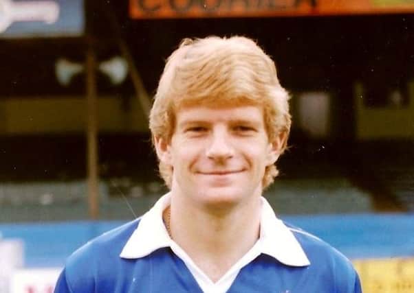 Steve Spooner had two goals chalked off in the match with Northampton Town on 3 December 1982. Photo: Johnny Meynell