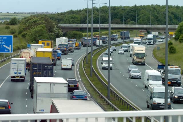 Police are appealing for witnesses after M62 crash