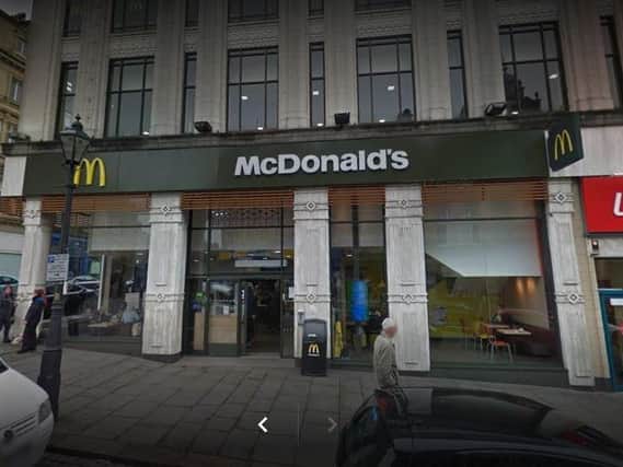 McDonald's on Old Market in Halifax town centre. Picture: Google Street View.