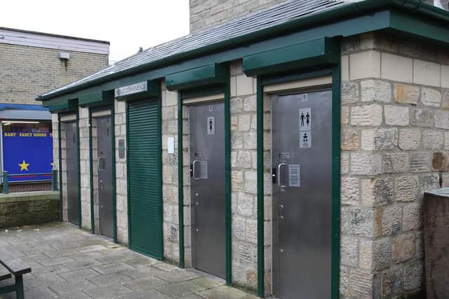 Toilet blocks in Todmorden