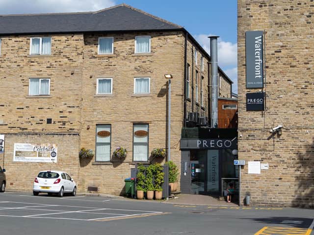 Waterfront Hotel and Prego restaurant, Brighouse