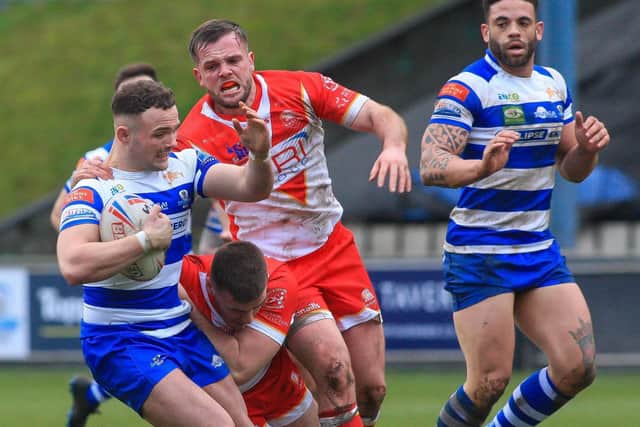 Halifax RLFC v Sheffield Eagles at the Shay, Halifax, Sunday February 2 2020