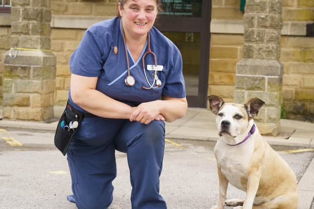 Kathy Bailey, 53, waspromoted to head veterinary nurseatShearbridge Veterinary Centre