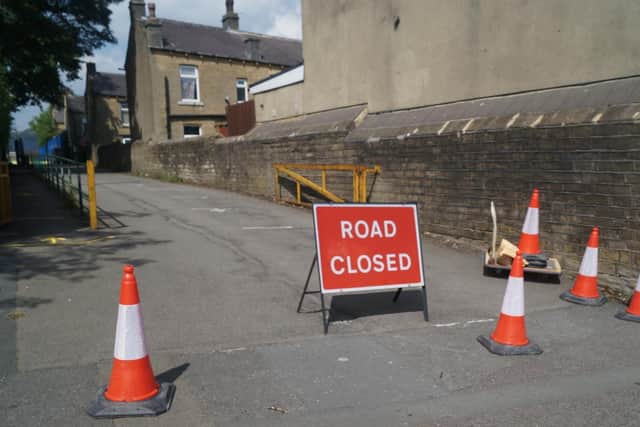 Road closure's outside St Augustine's School